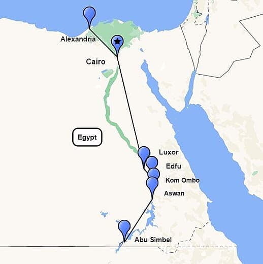 Tour Map