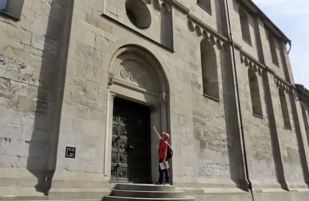 Zwingli Door at the Grossmunster
