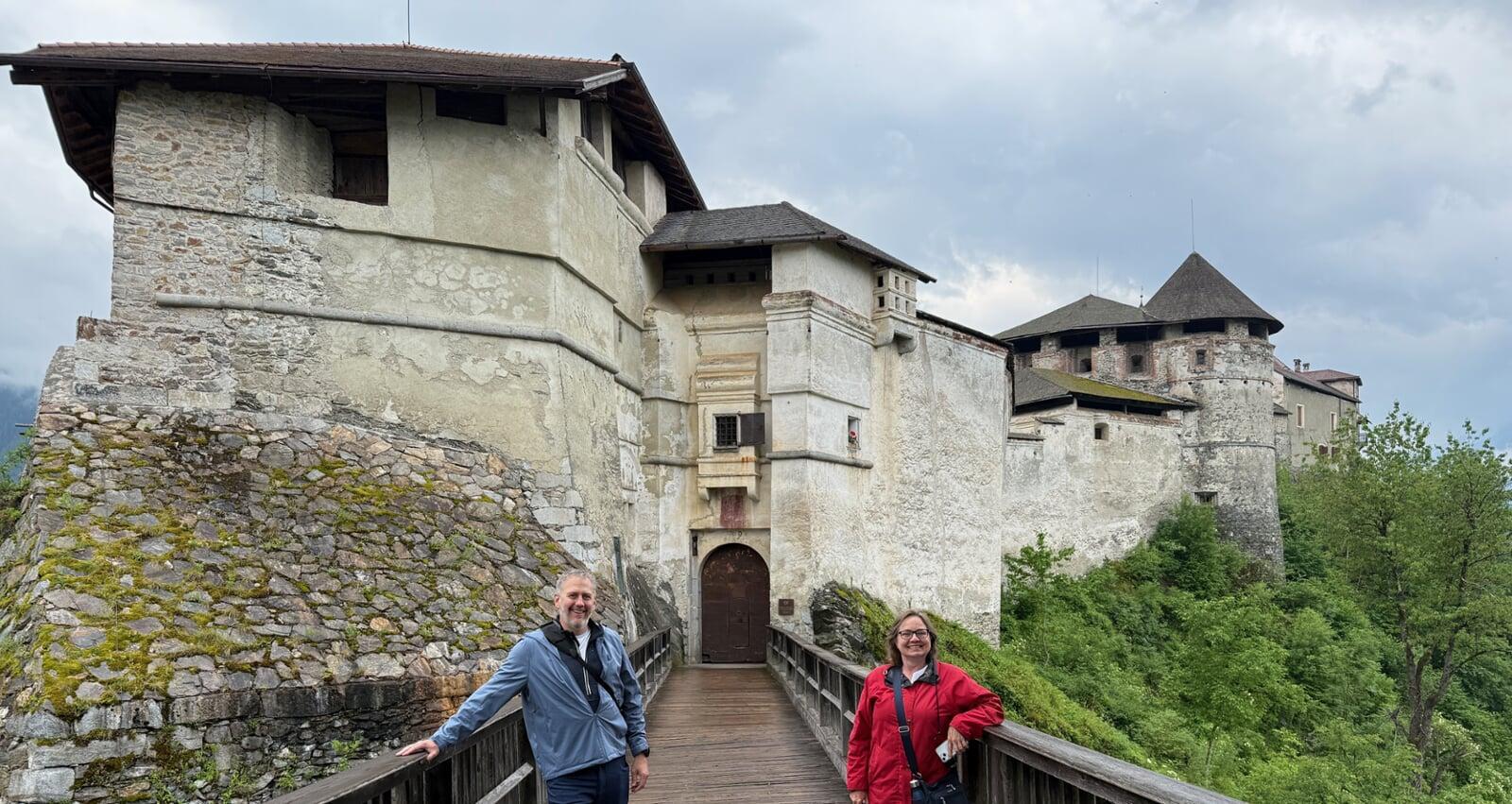 Castel Rodenegg Richard and Kim