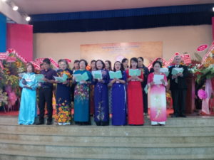 Choir at the quadrennial conference of the Vietnam Mennonite Church